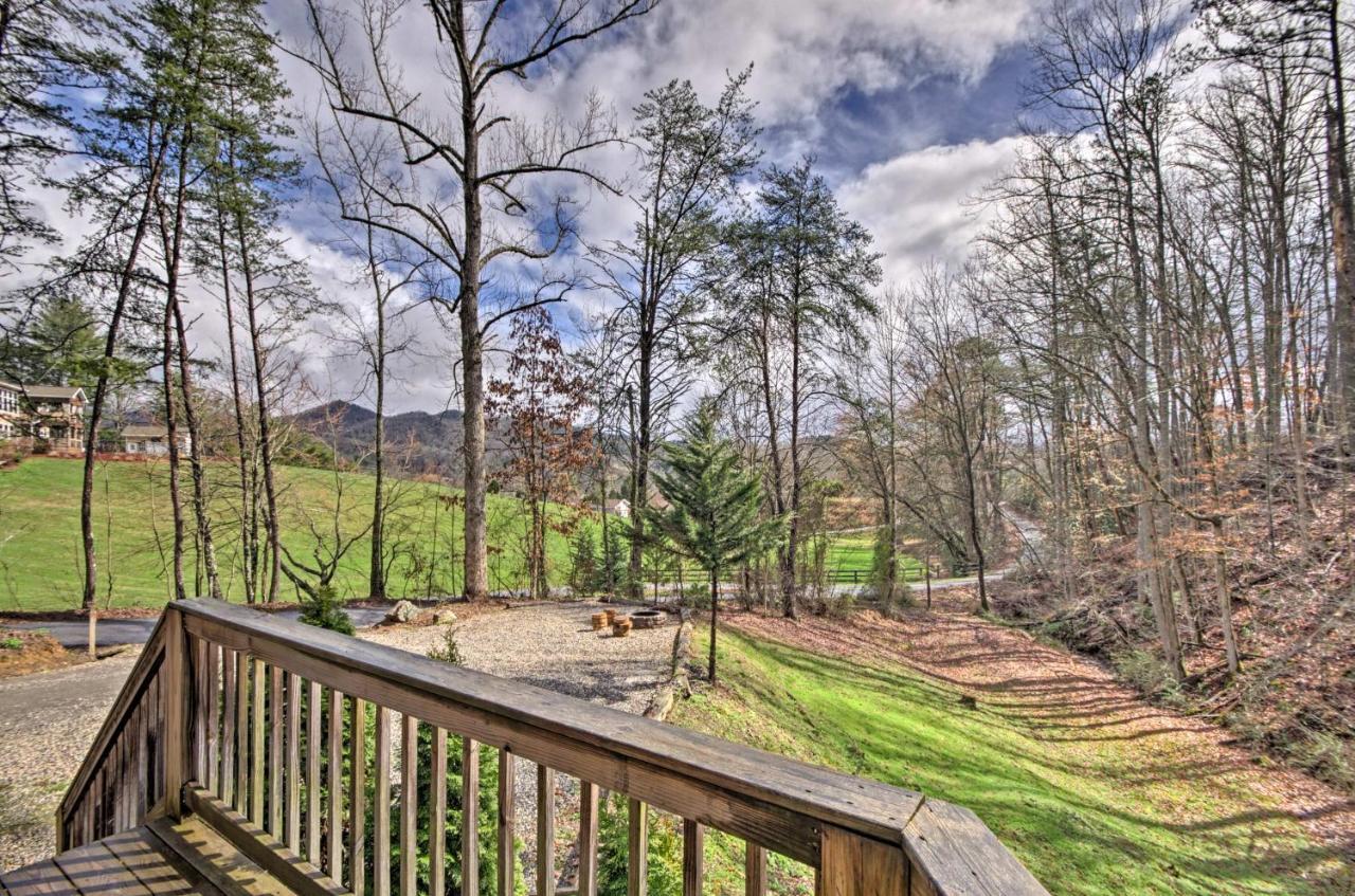 Bryson City Vacation Rental With Hot Tub And Fire Pit! Eksteriør billede
