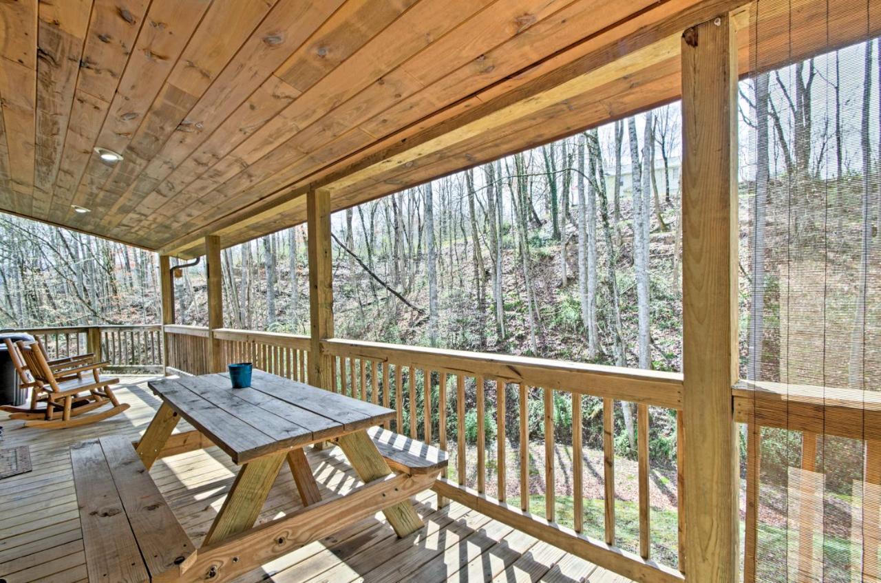 Bryson City Vacation Rental With Hot Tub And Fire Pit! Eksteriør billede